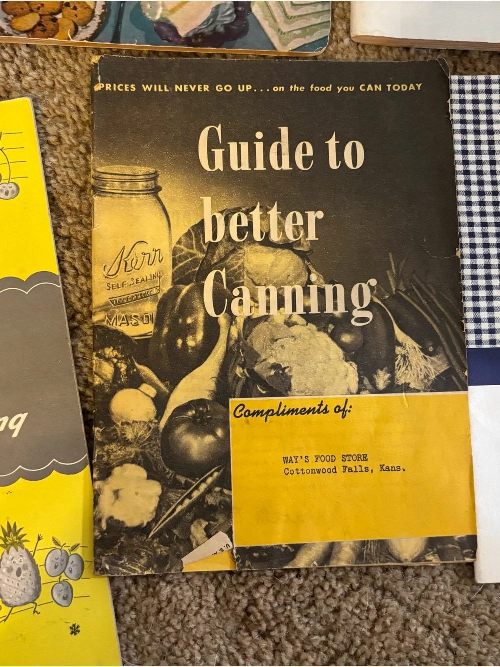 Vintage Cookbooks Pamphlets Guides Scrapbook Junk Journaling Collecting
